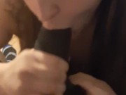 Step mom swallows massive black cock  3/16