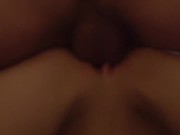 Close up pussy fuck and loud female moaning deep and powerful penetration 16/16