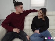 Alice's pussy receives 2 COCKS at her first DOUBLE VAGINAL!! 7/16