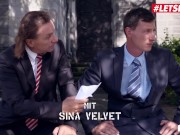 BUMSBUERO - Brunette Secretary Sina Velvet Surprised And Fucked By Coworker - LETSDOEIT 1/16