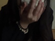 【縦動画&主観】遠隔バイブデートでムラムラが抑えられなくなった結果 Japanese gal with remote sex toy in public downtown 15/16