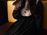 【縦動画&主観】遠隔バイブデートでムラムラが抑えられなくなった結果 Japanese gal with remote sex toy in public downtown