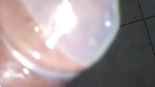 CUM INSIDE CONDOM ASMR 2