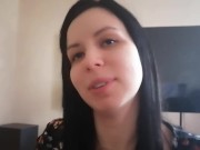 Ублажила Хозяина своим Ртом по самые яйца глубоко глотая и поедая его Сперму 8/16