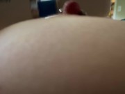 Out-take - Vibrator runs out of battery while filming. 12/16