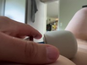 Out-take - Vibrator runs out of battery while filming. 6/16