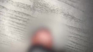 机の上で電マでちんこをおさえつけて射精⭐︎ Ejaculate by holding down the penis with an electric massage machine on the de