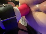 Cute Girls POV while destroying his ass with her huge cock 2/16