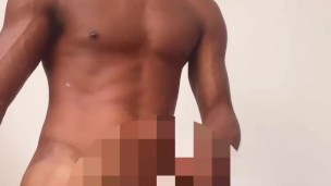 Black guy gay solo jerking off brazilian boy