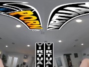 VIRTUAL PORN - Stretching Gia OhMy’s Glutes From Your POV 8/16