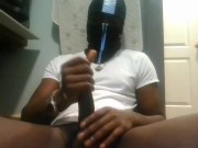 BBC Massive cock Bathroom break 9/16