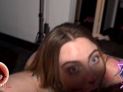 Gracie Squirts takes a load to the face 2/16