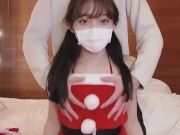 激かわ素人Ｊ〇が恥ずかしい体位で犯された結果♡大興奮で大量中出し♡素人カップル/美女/スタイル抜群/パイパン/スマホ撮影/リアル/主観映像/ハメ撮り 5/16