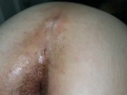 Fucked her tight ass before a shower. I love to anal fuck.  12/16