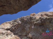 Coastal GFE Experience hanging with Alina West and touching/playing with her pussy on the beach and 7/16