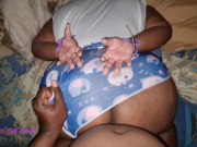 Big Booty Ebony take some Backshots with some handcuff on 3/16