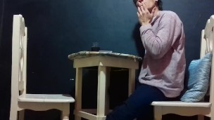 Psicólogo Trunco se consuela en la lectura 1223 por Rabaerre Artista