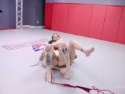 Petite Lesbians Wrestling As Vanessa Vega and Charlotte Sartre Fight And Fuck 6/16