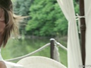 Joymii - Brunette Babe Amira Kristof Analised Outdoors 3/16