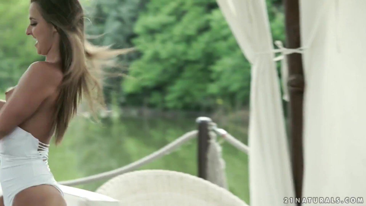 Joymii - Brunette Babe Amira Kristof Analised Outdoors - RedTube