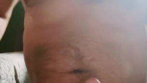 CAUGHT MAN A MORNING PLEASURE AND MOANING 