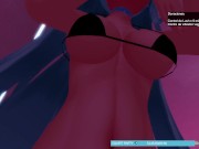 Vtuber mete hasta lo más profundo su dildo para gemir y gritar 🔥 | Pulpi_Ara Chaturbate 05/02/22