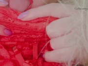 Lingerie and thong licking with tits teasing!  16/16