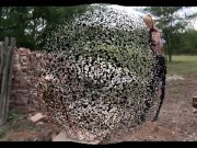 Just for fun drill Lady Shakira her sub outdoor with hard work 16/16