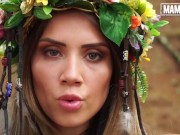 MAMACITAZ - Sexy Latina Sara Blonde Is Ready To Get Pounded Outdoor 2/16