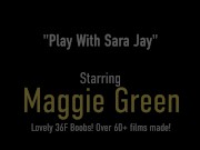 Milf Mastery! Skilled Lesbians Maggie Green And Sara Jay Tongue Fuck! 1/16