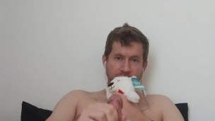 Masturbation with Teddy Bear Co-Star