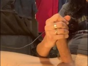 Rolling my Eyes before I splash everywhere 9 inch big dick fuck faces 12/16