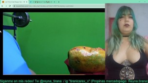Reacciono a SE FOLLA UNA PAPAYA!! Omg xD 