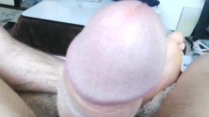 ドアップした朝のチンチン