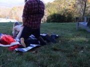 Picnic turned into fucking outside (short) 14/16