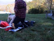 Picnic turned into fucking outside (short) 15/16