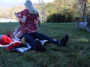 Picnic turned into fucking outside (short) 3/16