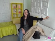 Brunette eager MILF finally tastes HER FIRST BLACK COCK!! 2/16