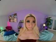 Busty Asian hottie plays with her pussy in VR 11/16