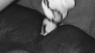 Chubby boy fucks his ass to hard