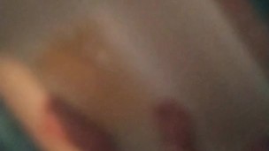 Peeing while rub my dong