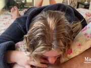 While the neighbors are doing noisy renovations, I'm doing a quiet blowjob 3/16