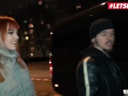 BUMSBUS - Hot Girls Lullu Gun & Anny Aurora Share Big Black Cock Outdoor - LETSDOEIT 5/16