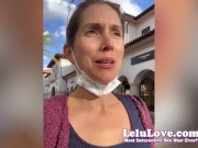 Creampie still leaking out of my pussy onto his dick, cummy panties cuckolding JOI more behind the scenes sex fun - Lelu Love 12/16