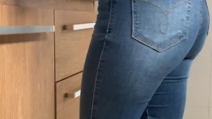  fucking with my sister's friend in the kitchen