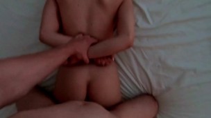 Moaning orgasm late night fuck ends with cum on tits - Makisinns