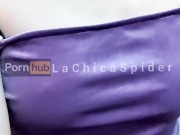 LaChicaSpider haciendo travesuras en los probadores del centro comercial 4/16