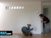 Sis Swap - Horny Studs Trade Their Busty Step Sisters And Fuck Them Hard For Valentine's Day 5/16