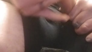Extremely loud cum with sleeve