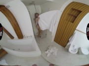 VIRTUAL TABOO - Paula Shy Gets Surprise In Her Towel 2/16